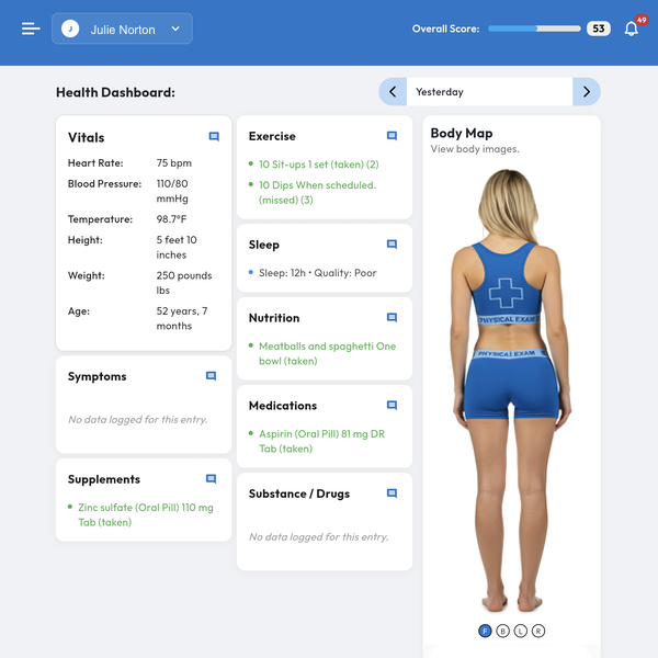 Medication reminders screenshot